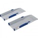 Ultralight-Rigid Fixed-Length Channel Wheelchair Ramps (Pair of Ramps)
